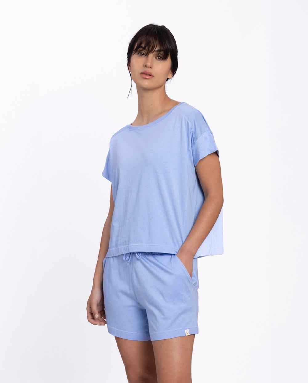 punto blanco Conjunto corto liso Restart