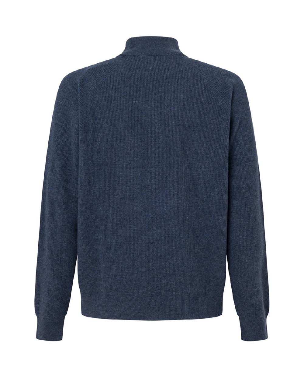 Punto Blanco Jersey Cuello Perkins Lana Merino