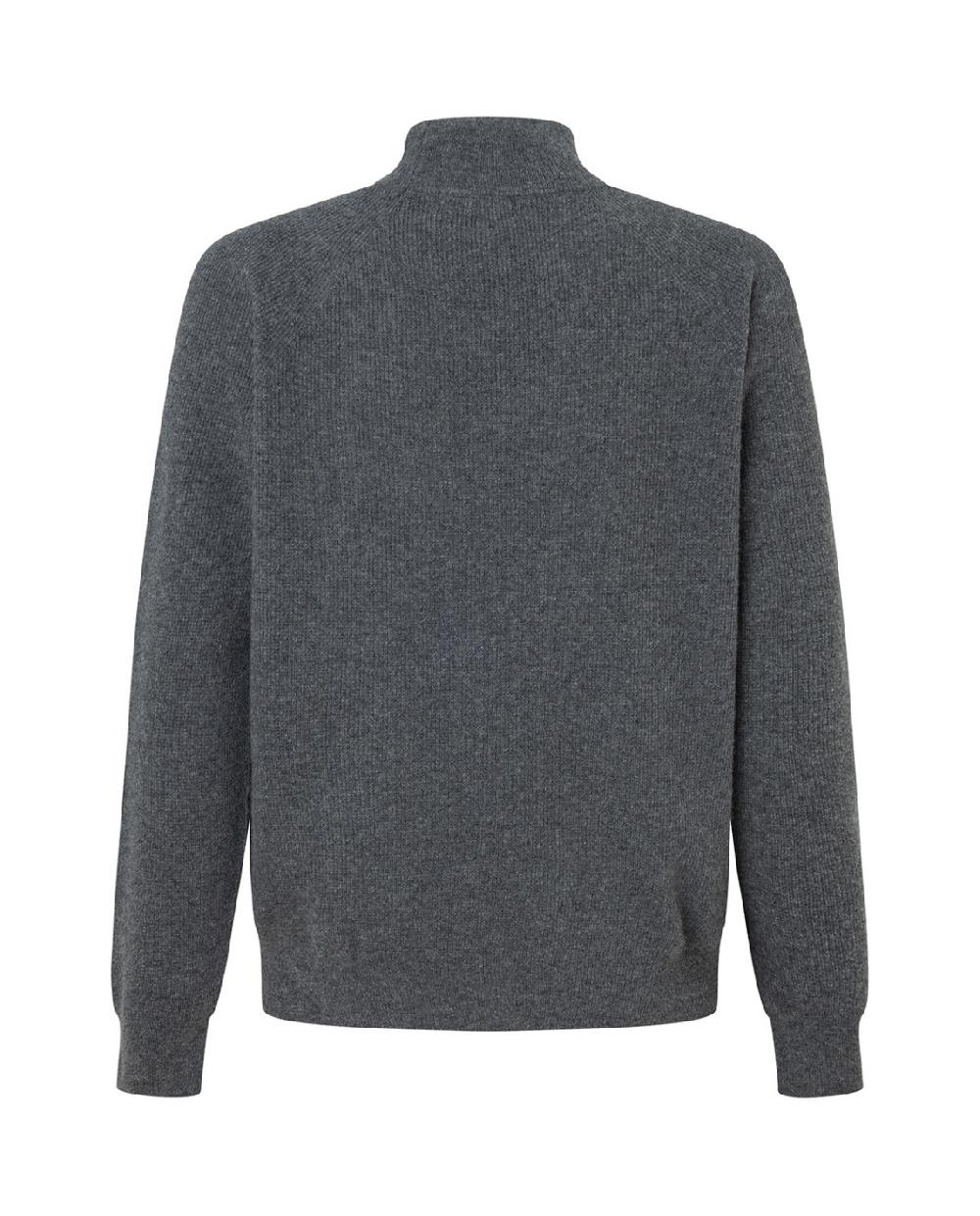 Punto Blanco Jersey Cuello Perkins Lana Merino