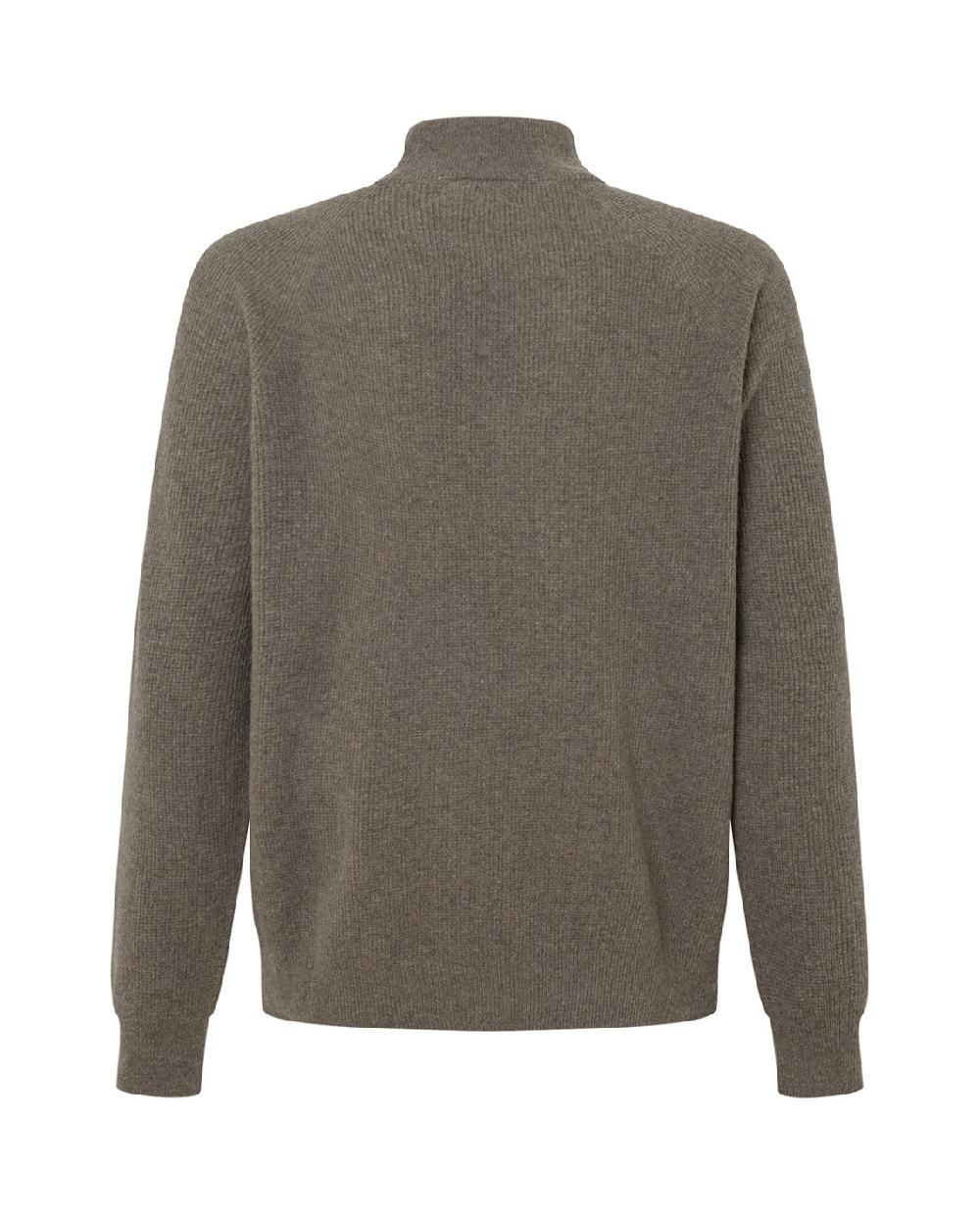 Punto Blanco Jersey Cuello Perkins Lana Merino