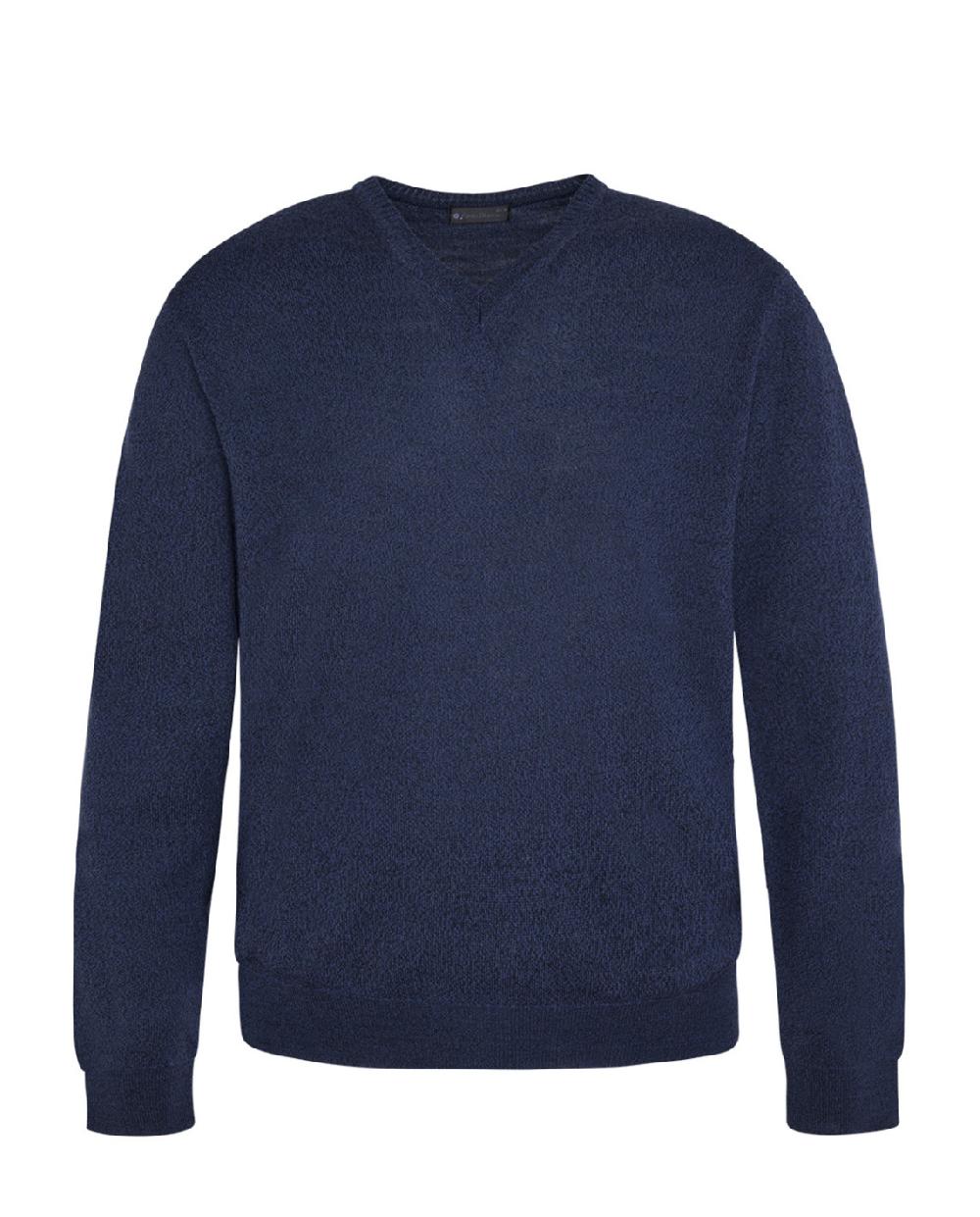 Punto Blanco Jersey Cuello Pico De Lana