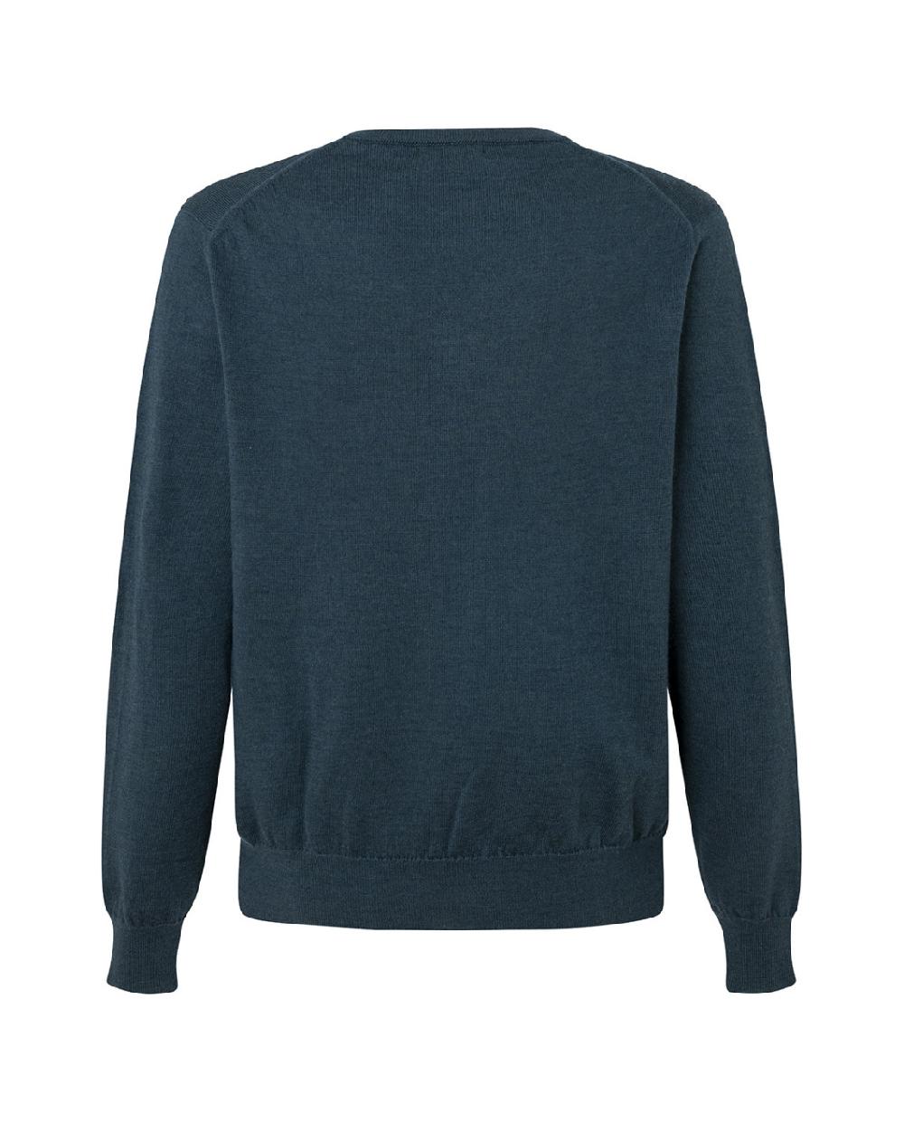 Punto Blanco Jersey Cuello Pico Lana Merino