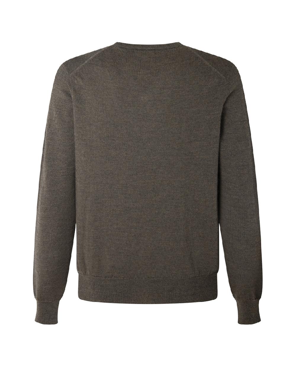 Punto Blanco Jersey Cuello Pico Lana Merino