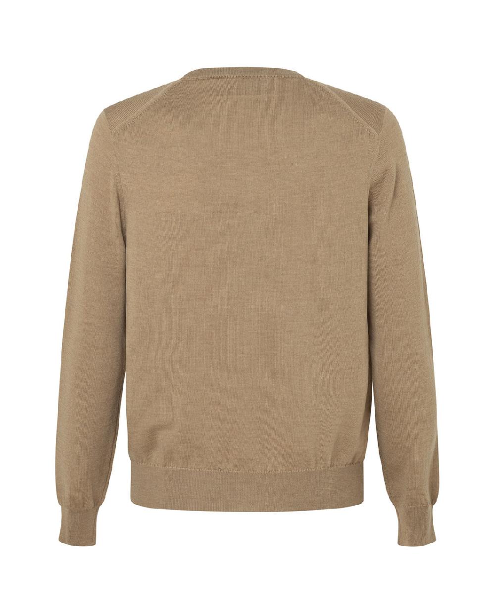 Punto Blanco Jersey Cuello Pico Lana Merino