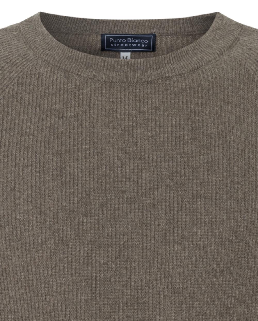 Punto Blanco Jersey Cuello Redondo Lana Merino