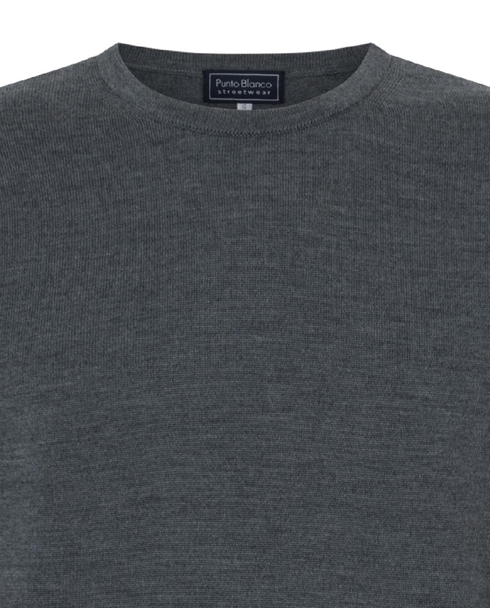 Punto Blanco Jersey Cuello Redondo Lana Merino