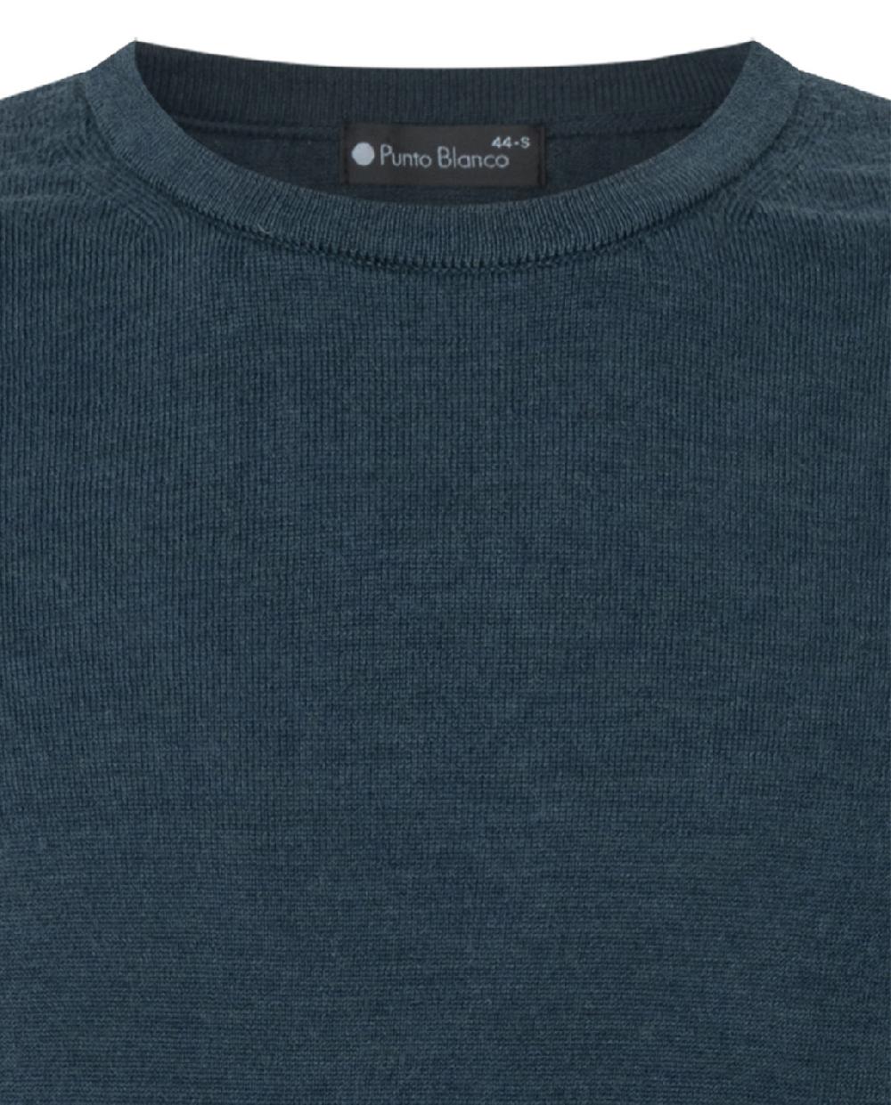 Punto Blanco Jersey Cuello Redondo Lana Merino