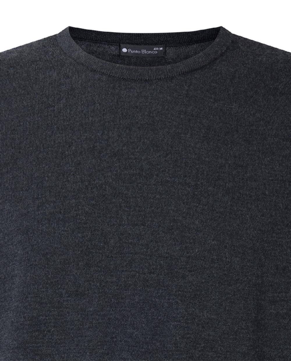 Punto Blanco Jersey Cuello Redondo Lana Merino