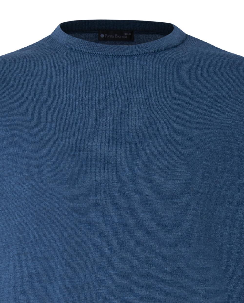 Punto Blanco Jersey Cuello Redondo Lana Merino