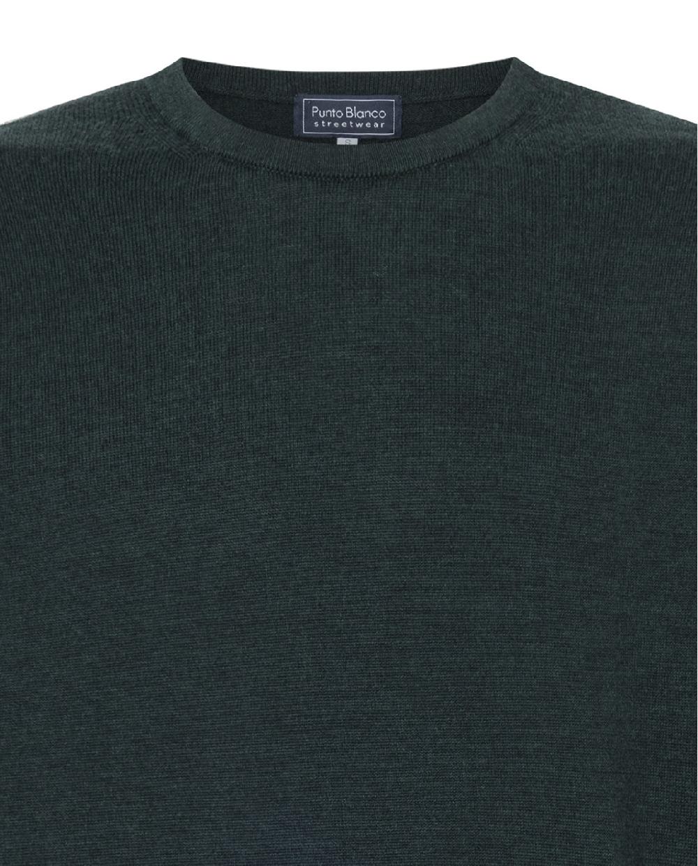 Punto Blanco Jersey Cuello Redondo Lana Merino