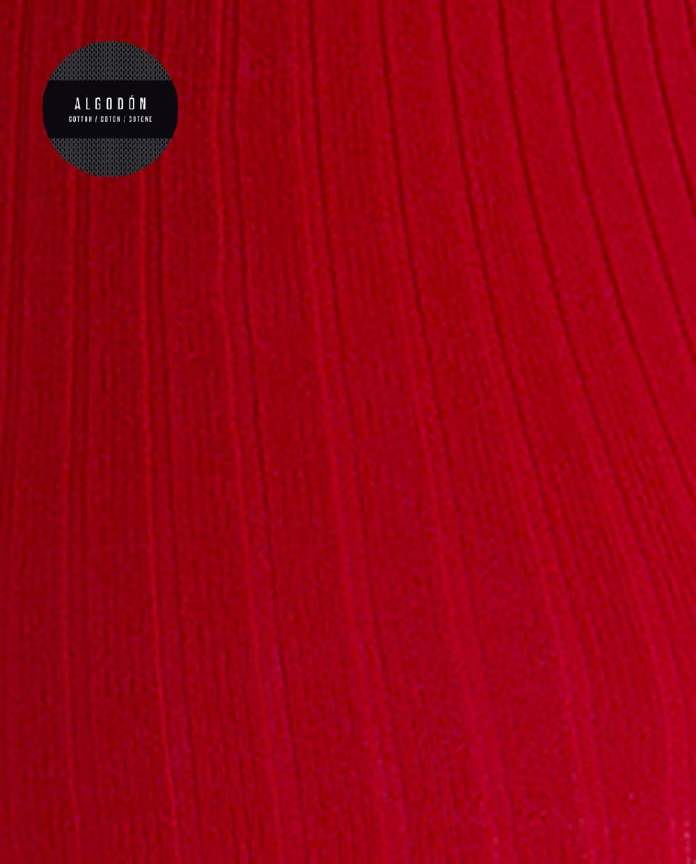 Punto Blanco Leotardos De Algodón De Canalé