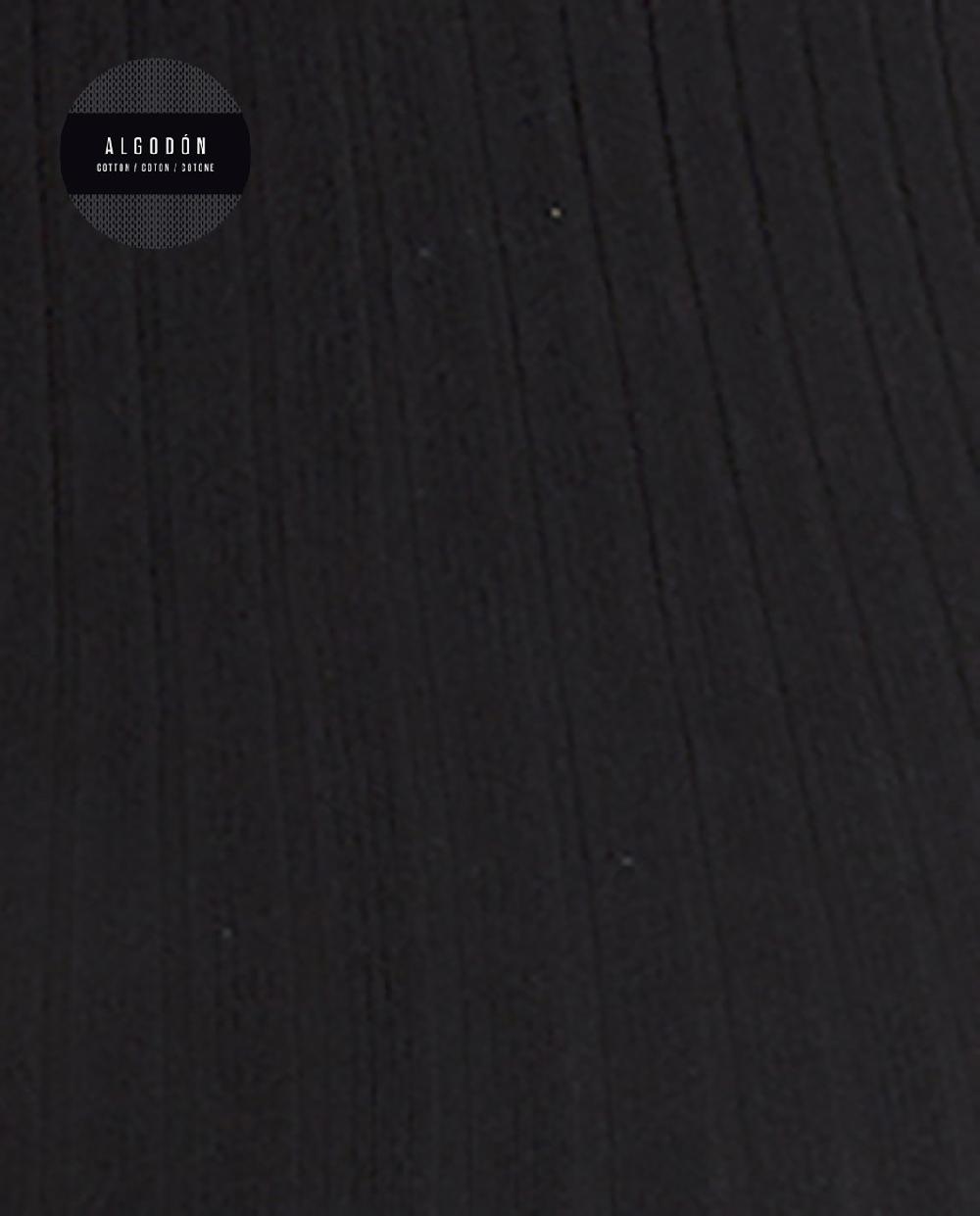 Punto Blanco Leotardos De Algodón De Canalé