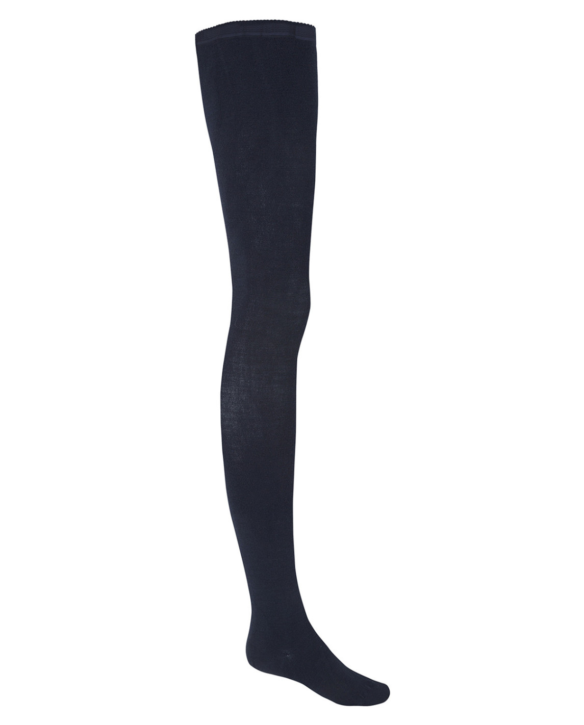 punto blanco Leotardos de orlón lisos