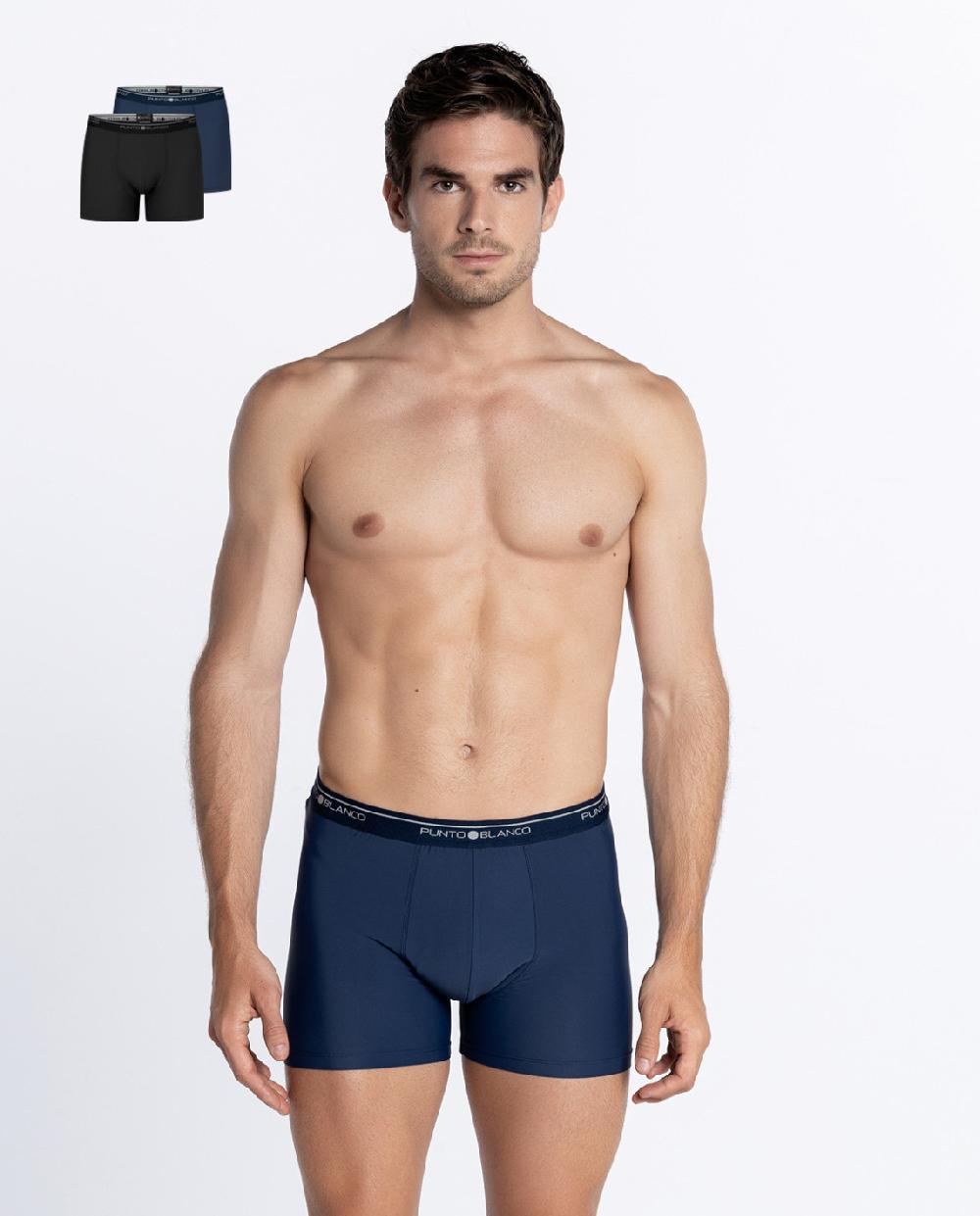 Punto Blanco Pack De 2 Bóxers De Microfibra Basix