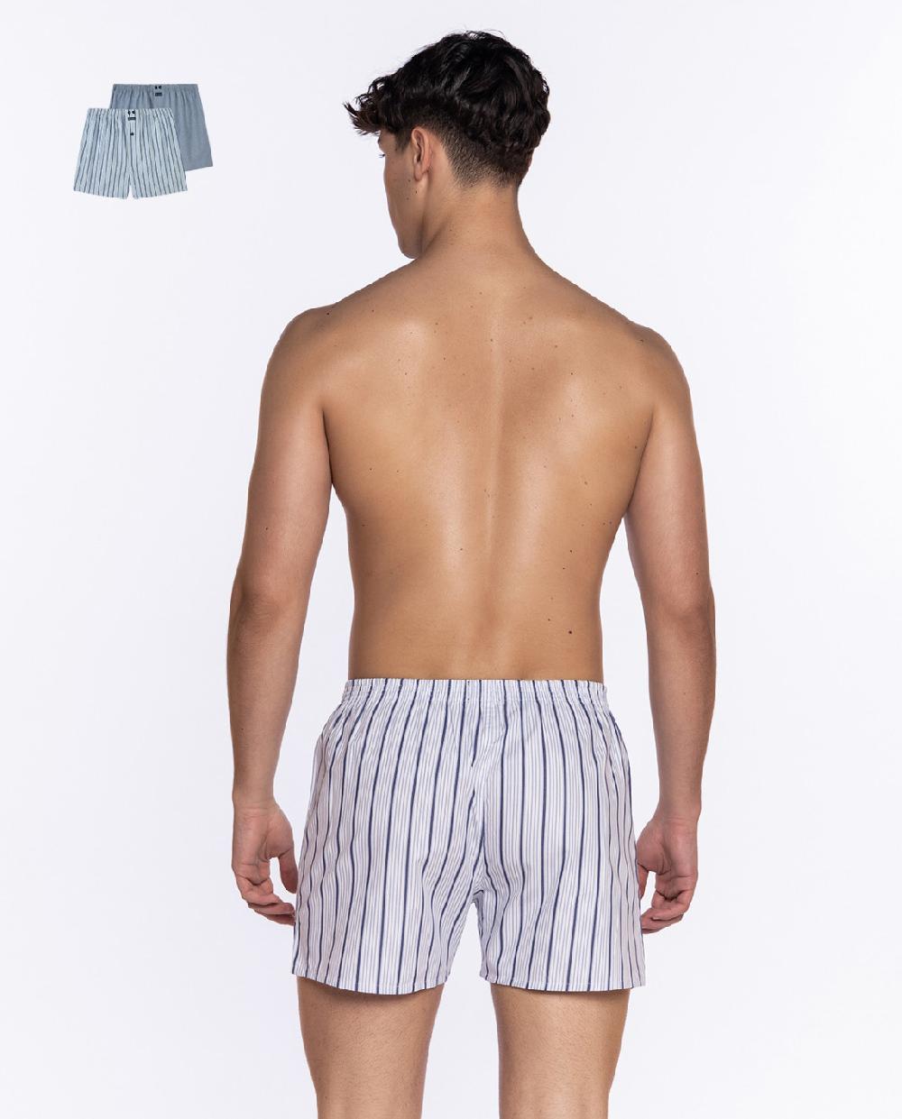 Punto Blanco Pack De 2 Bóxers De Tela Dover