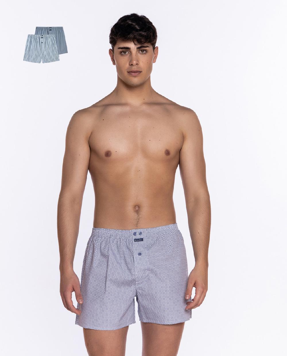 Punto Blanco Pack De 2 Bóxers De Tela Dover