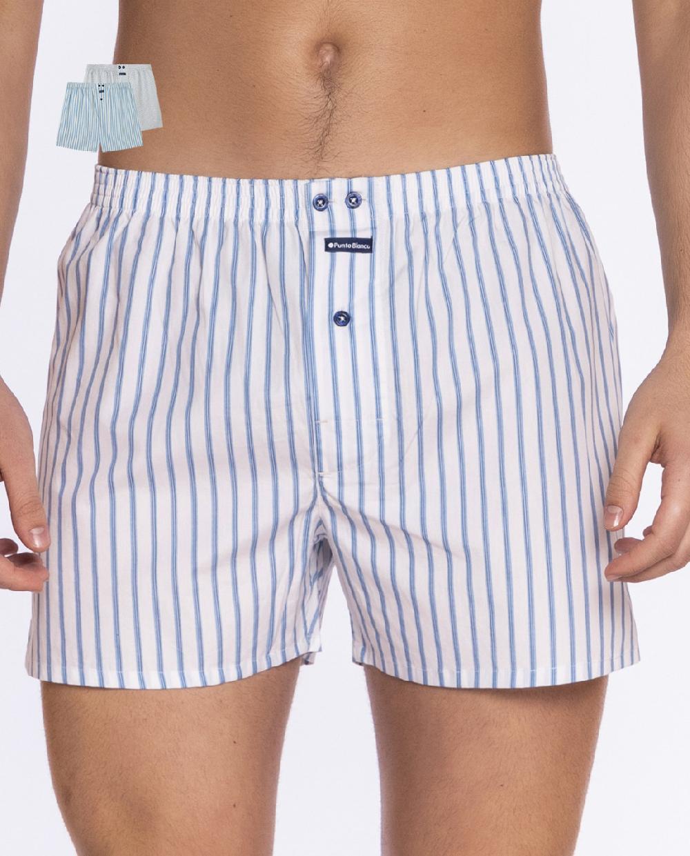 Punto Blanco Pack De 2 Bóxers De Tela Split