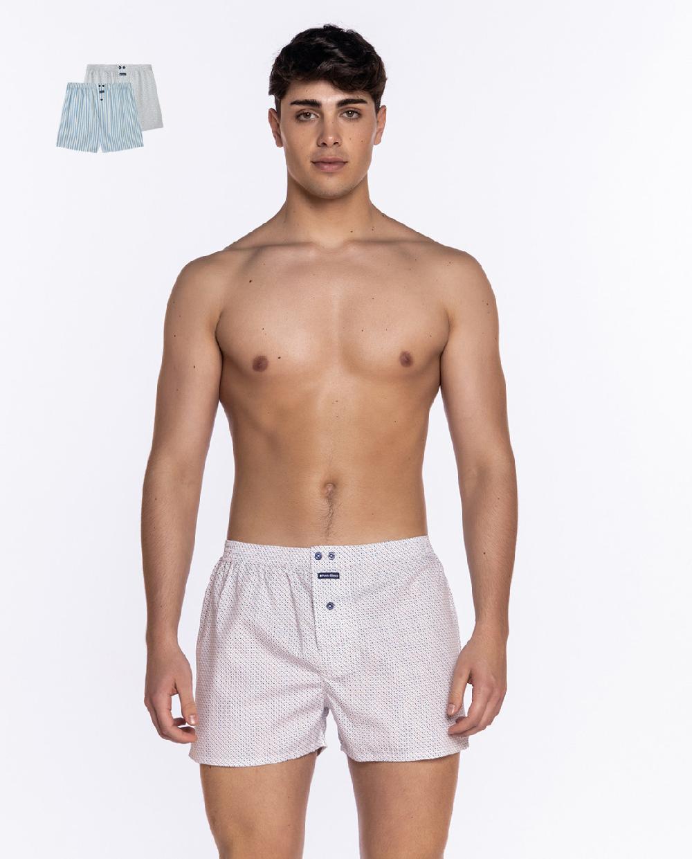 Punto Blanco Pack De 2 Bóxers De Tela Split