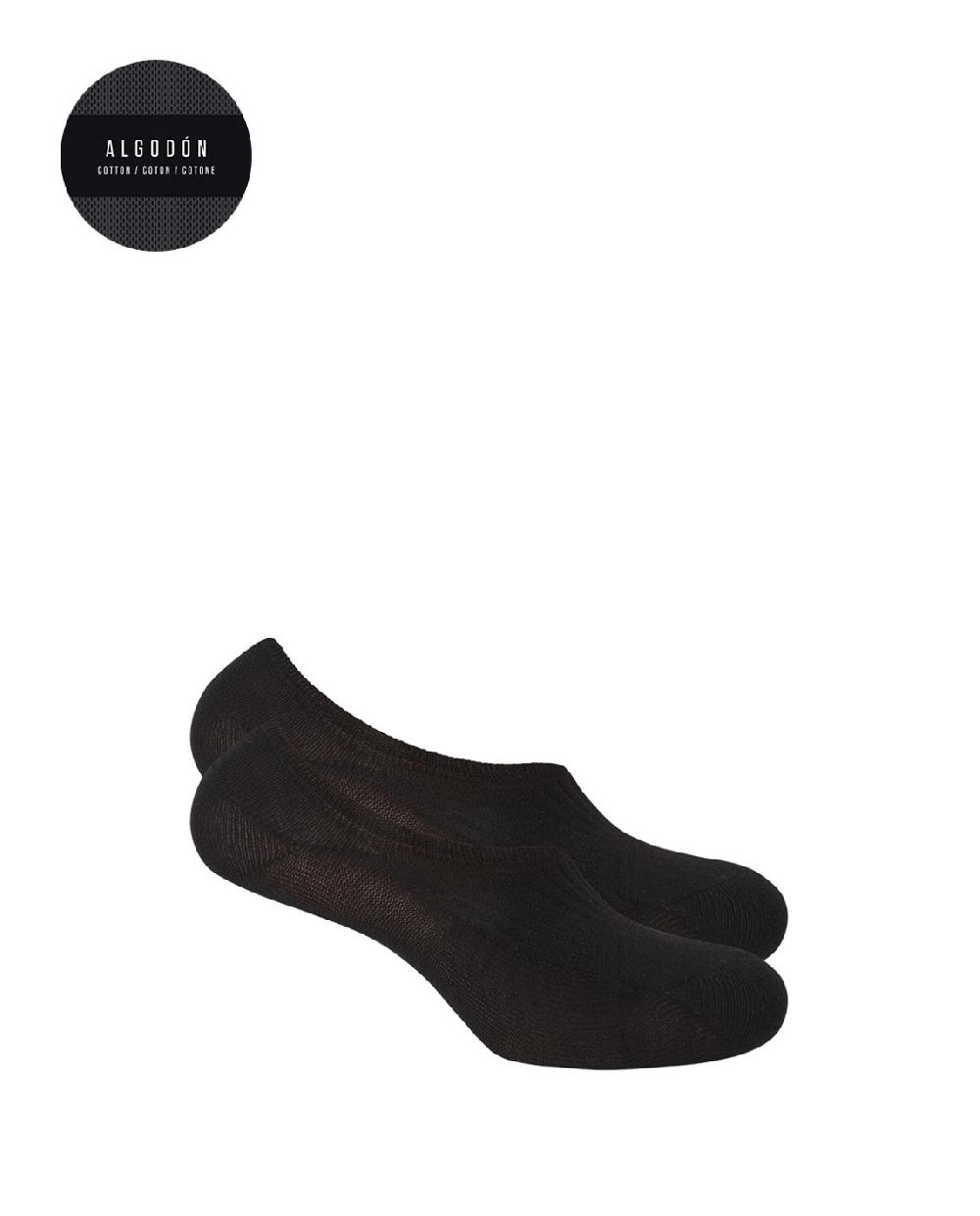 punto blanco Pack de 2 calcetines invisibles lisos