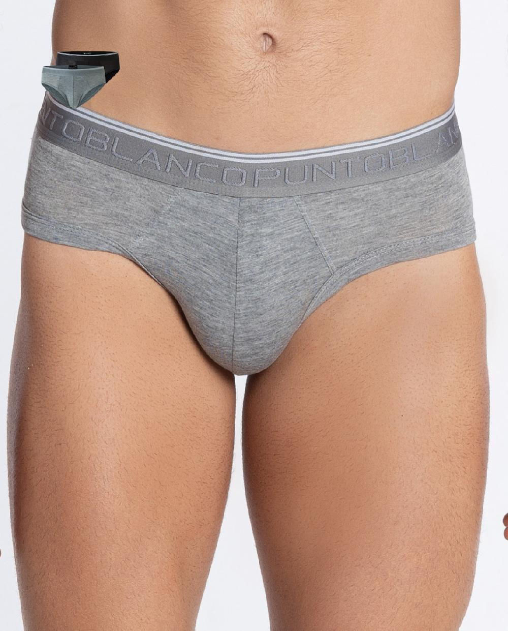 Punto Blanco Pack De 2 Slips Bambú