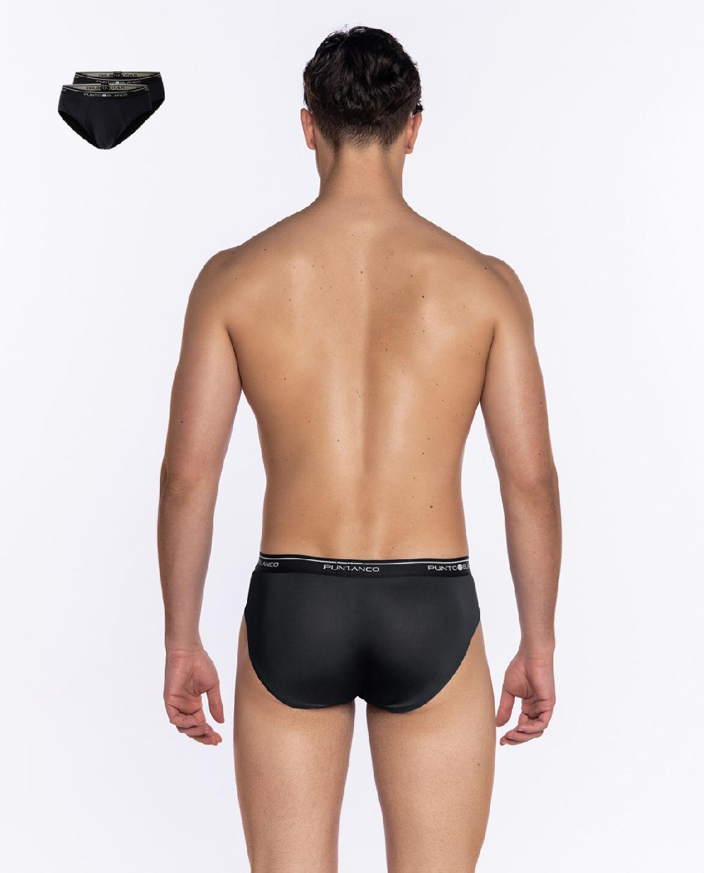 Punto Blanco Pack De 2 Slips De Microfibra Basix