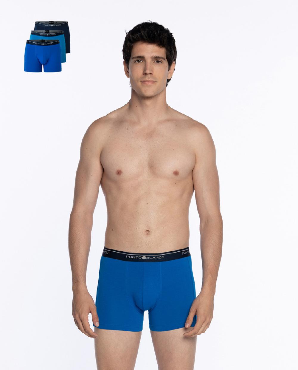 punto blanco Pack de 3 Bóxers Basix