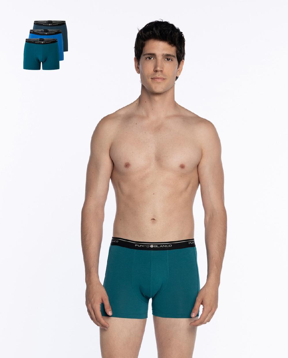 punto blanco Pack de 3 Bóxers Basix
