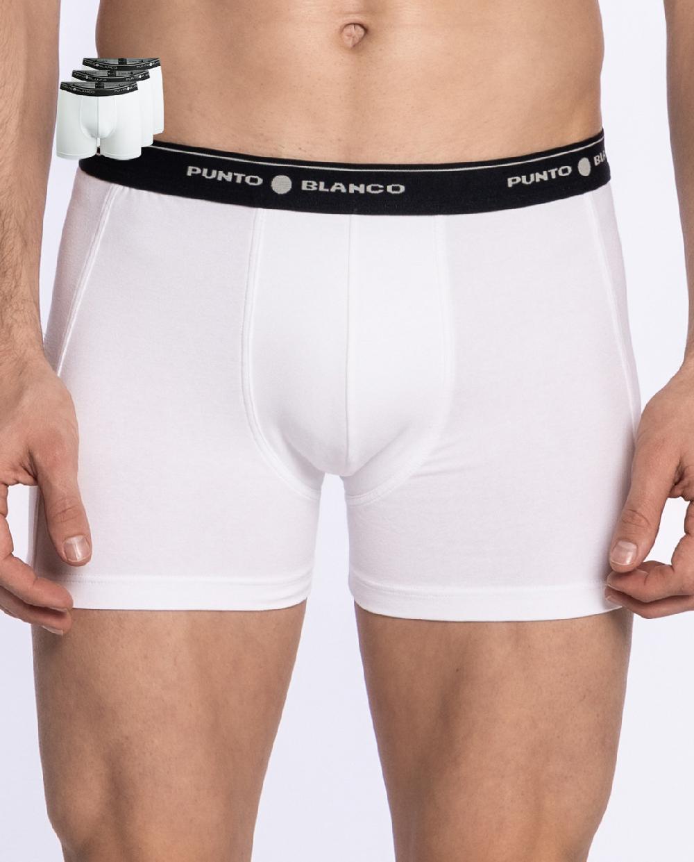 Punto Blanco Pack De 3 Bóxers Basix