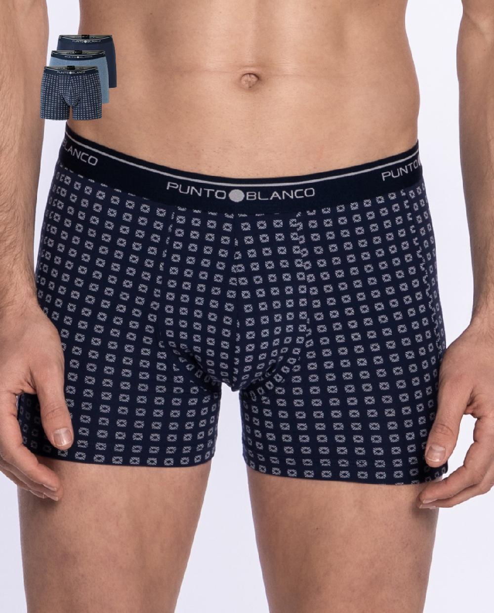 Punto Blanco Pack De 3 Bóxers Basix