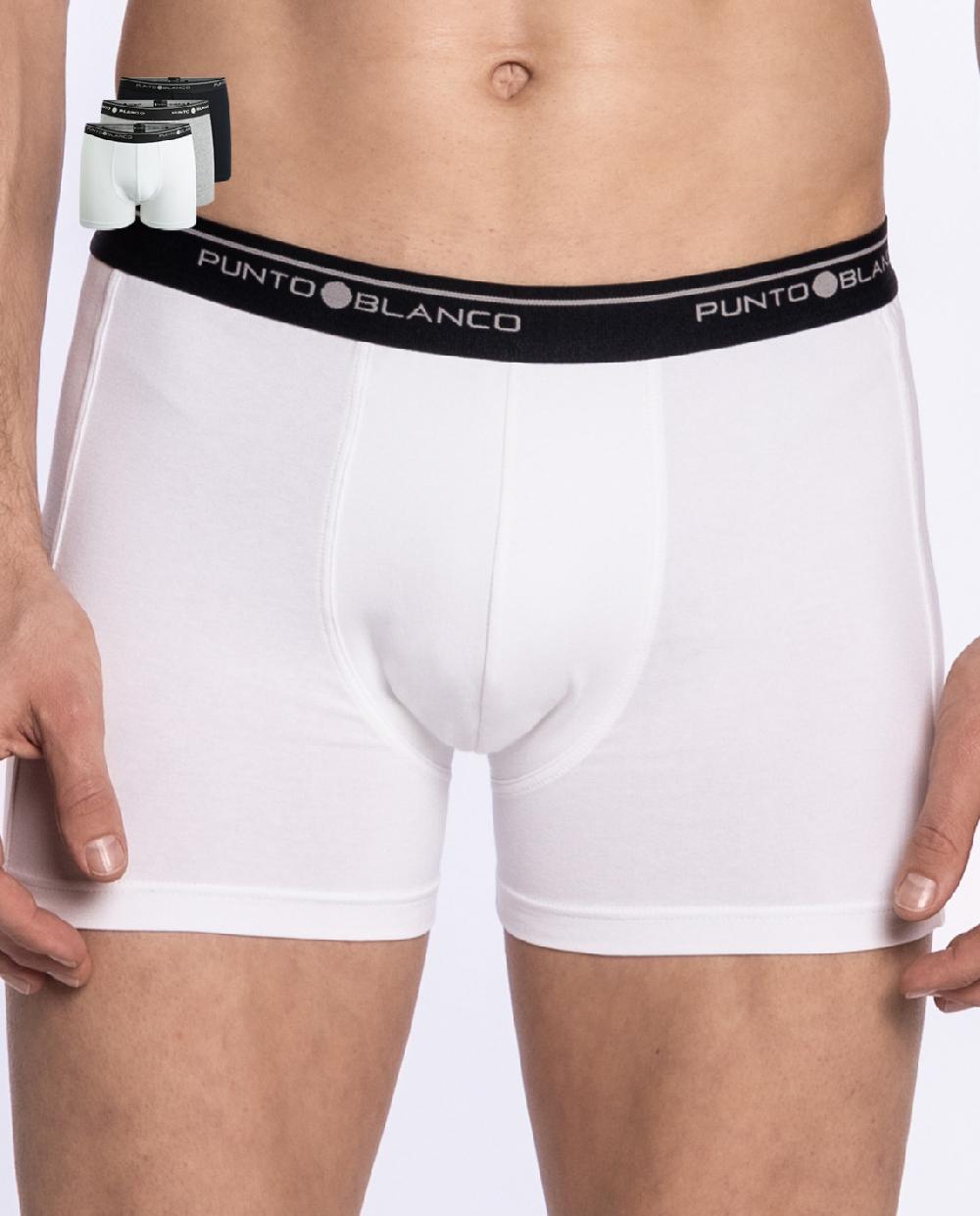 Punto Blanco Pack De 3 Bóxers Basix