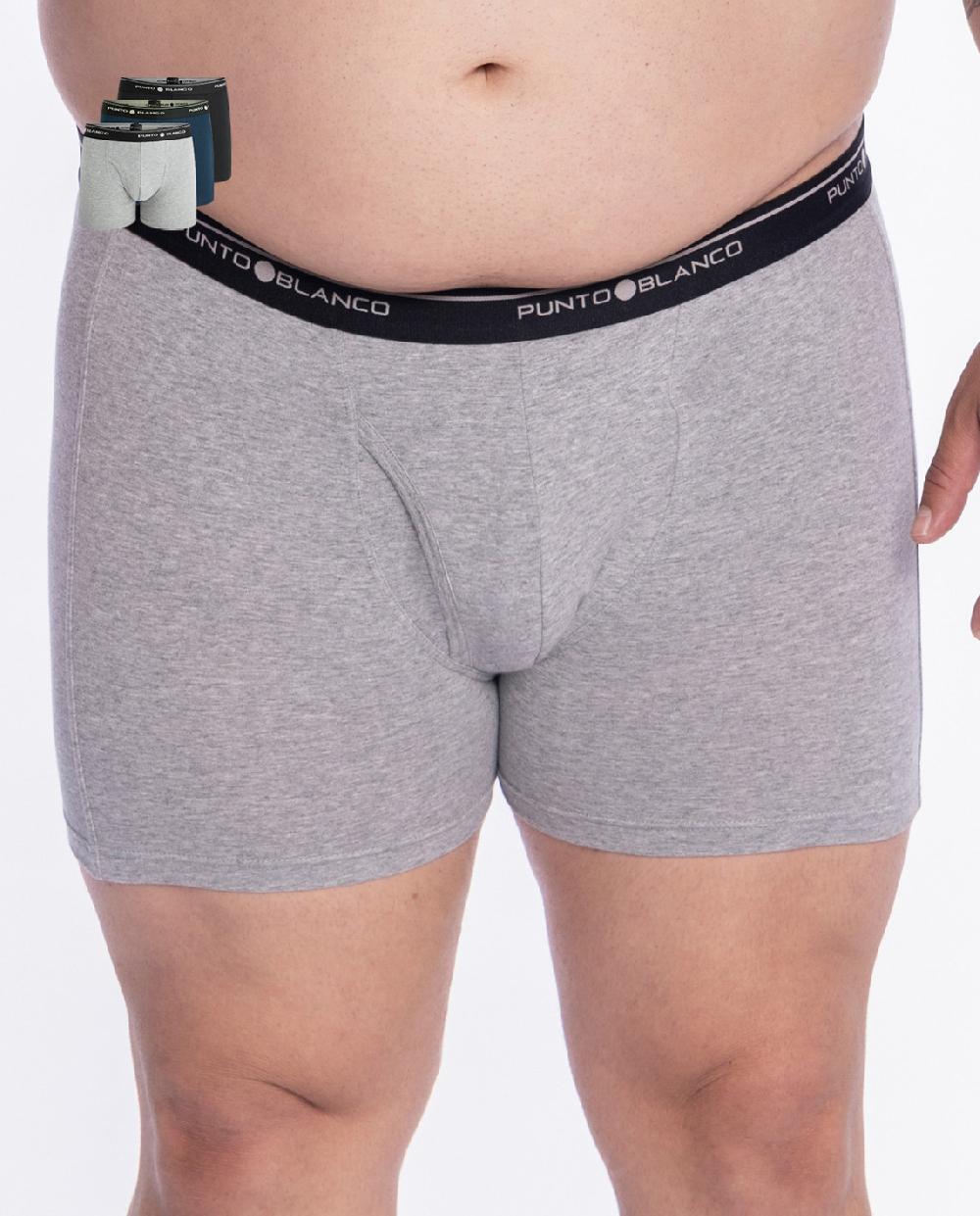 Punto Blanco Pack De 3 Bóxers Basix Con Abertura