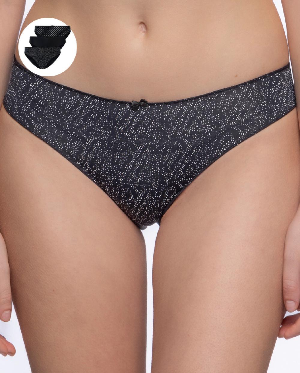 Punto Blanco Pack De 3 Brief De Microfibra