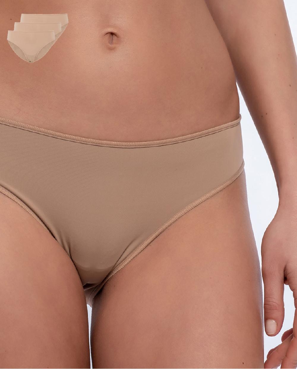 Punto Blanco Pack De 3 Brief De Microfibra