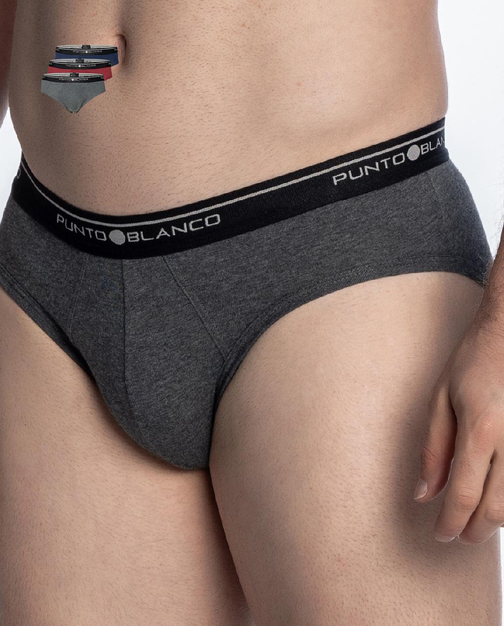Punto Blanco Pack De 3 Slips Basix