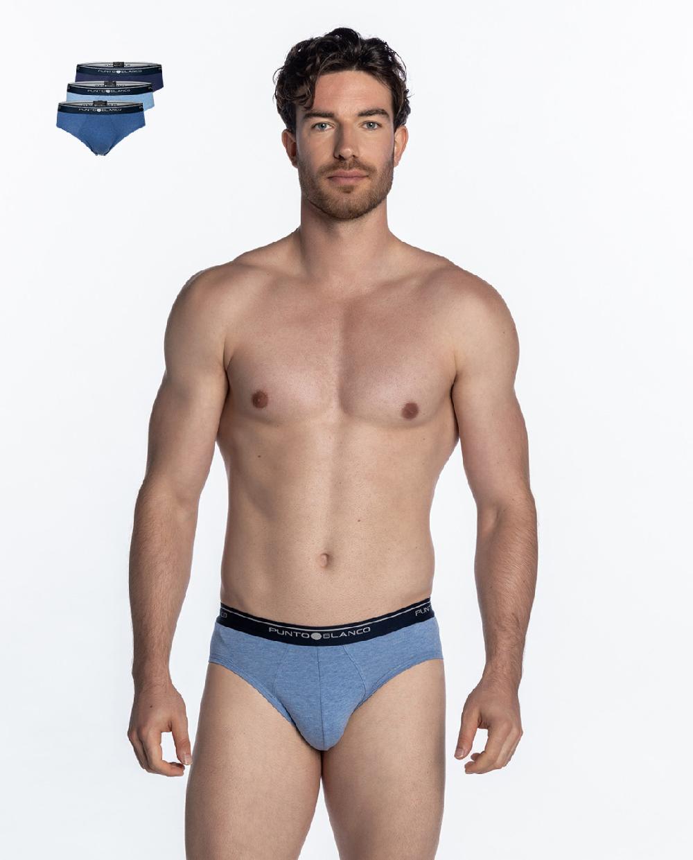 Punto Blanco Pack De 3 Slips Basix