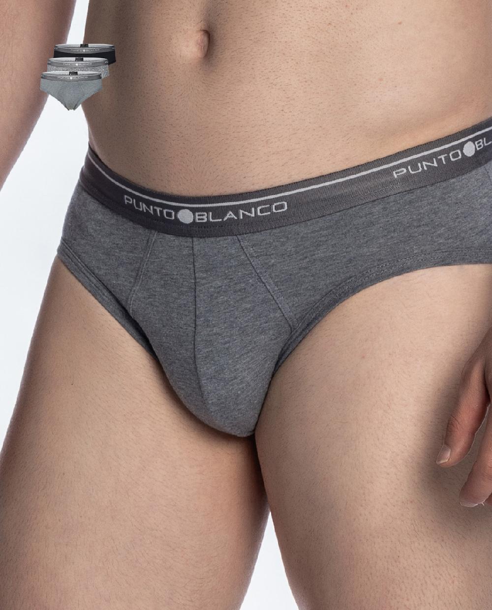 Punto Blanco Pack De 3 Slips Basix