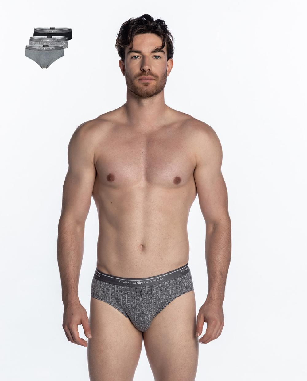 Punto Blanco Pack De 3 Slips Basix