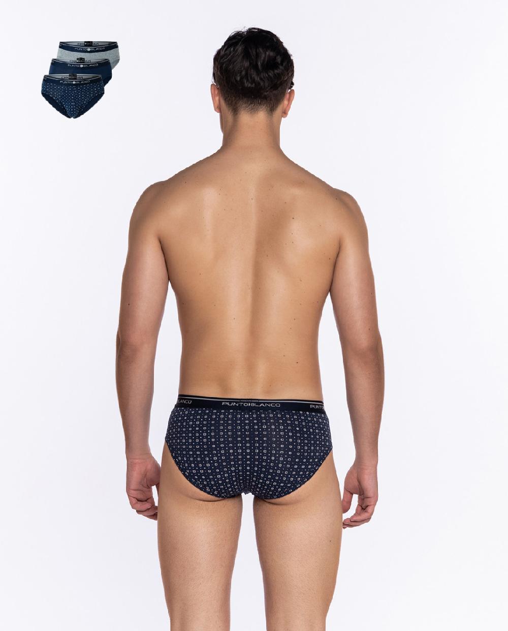 Punto Blanco Pack De 3 Slips Basix