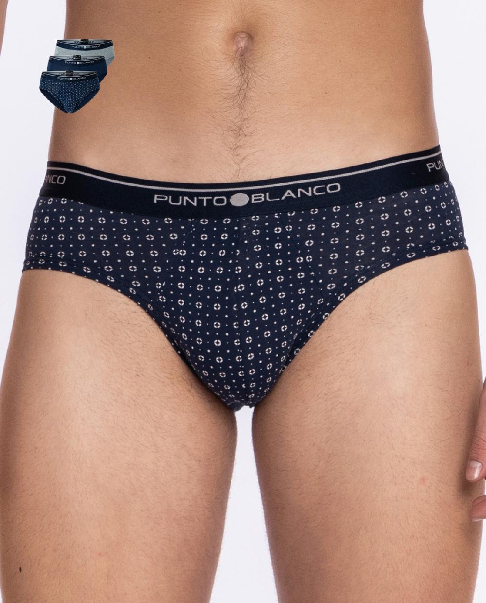 Punto Blanco Pack De 3 Slips Basix