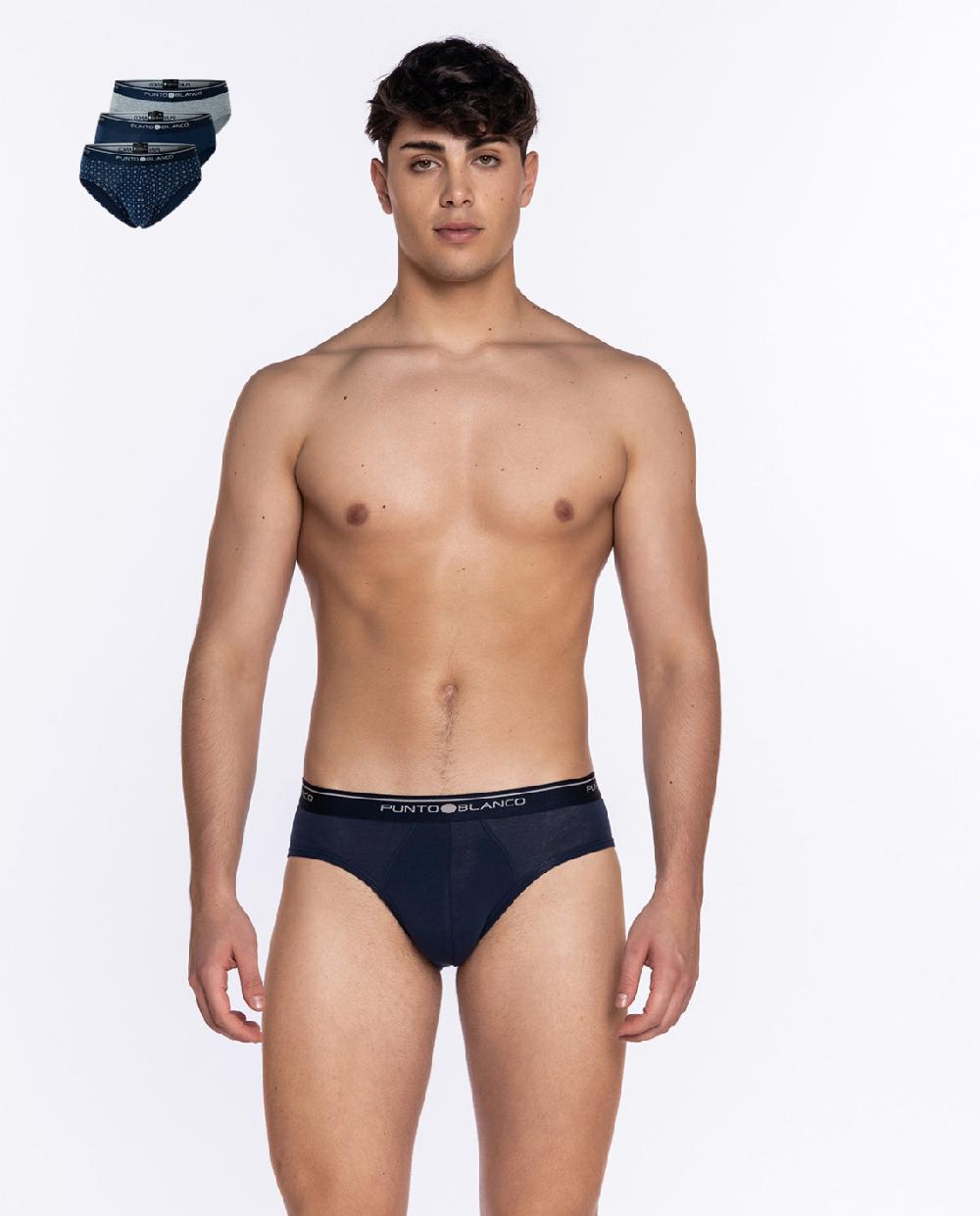 Punto Blanco Pack De 3 Slips Basix