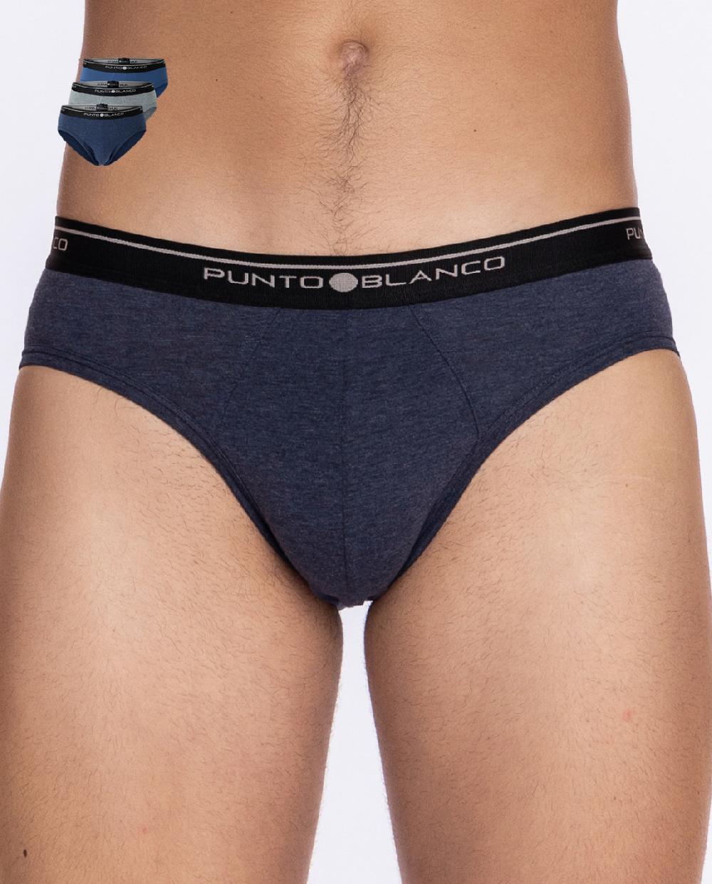Punto Blanco Pack De 3 Slips Basix