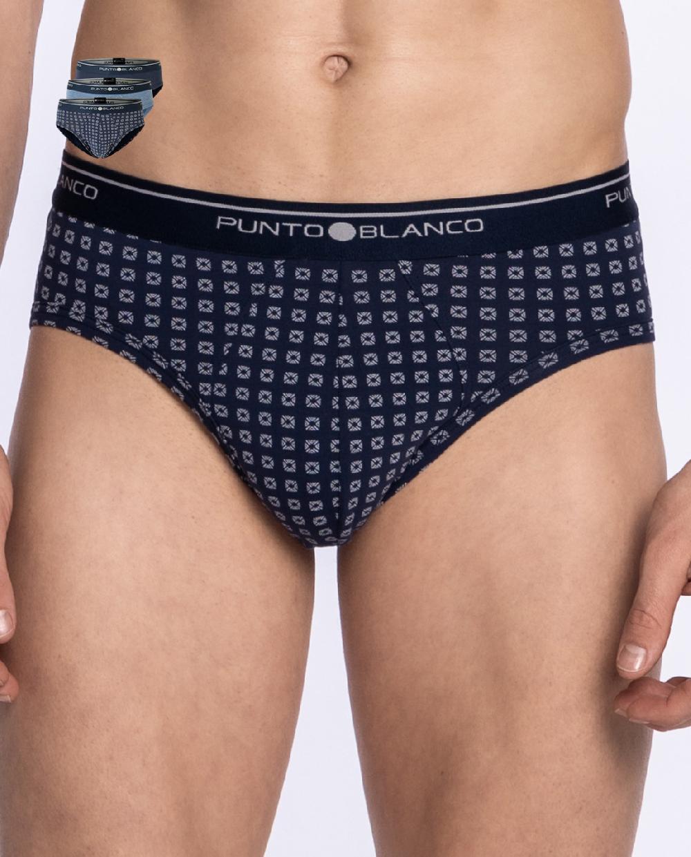 Punto Blanco Pack De 3 Slips Basix