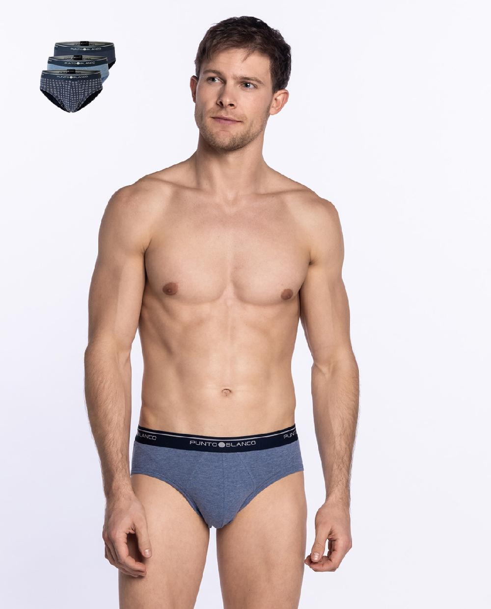 Punto Blanco Pack De 3 Slips Basix