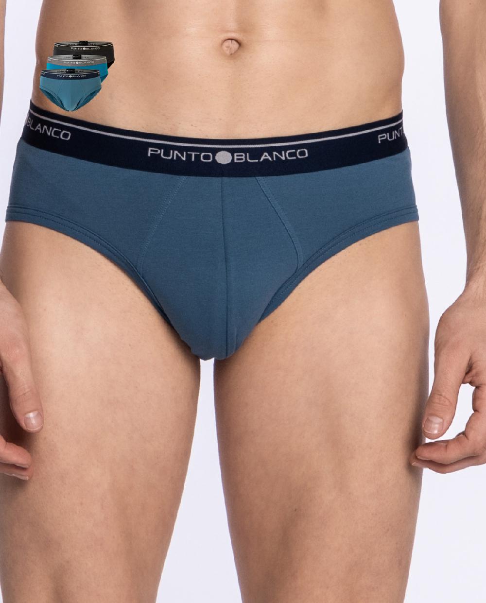 Punto Blanco Pack De 3 Slips Basix