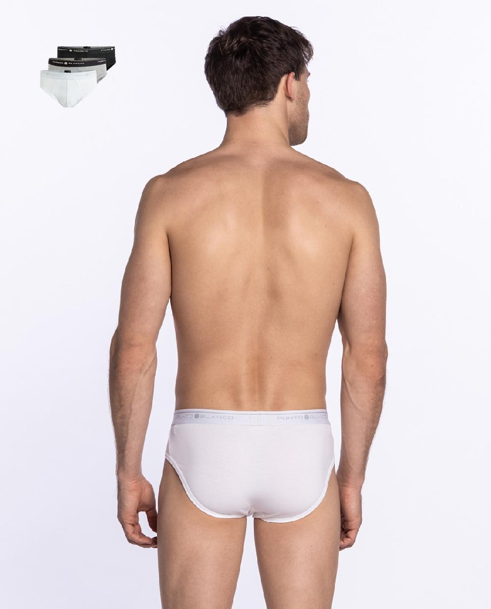 Punto Blanco Pack De 3 Slips Basix