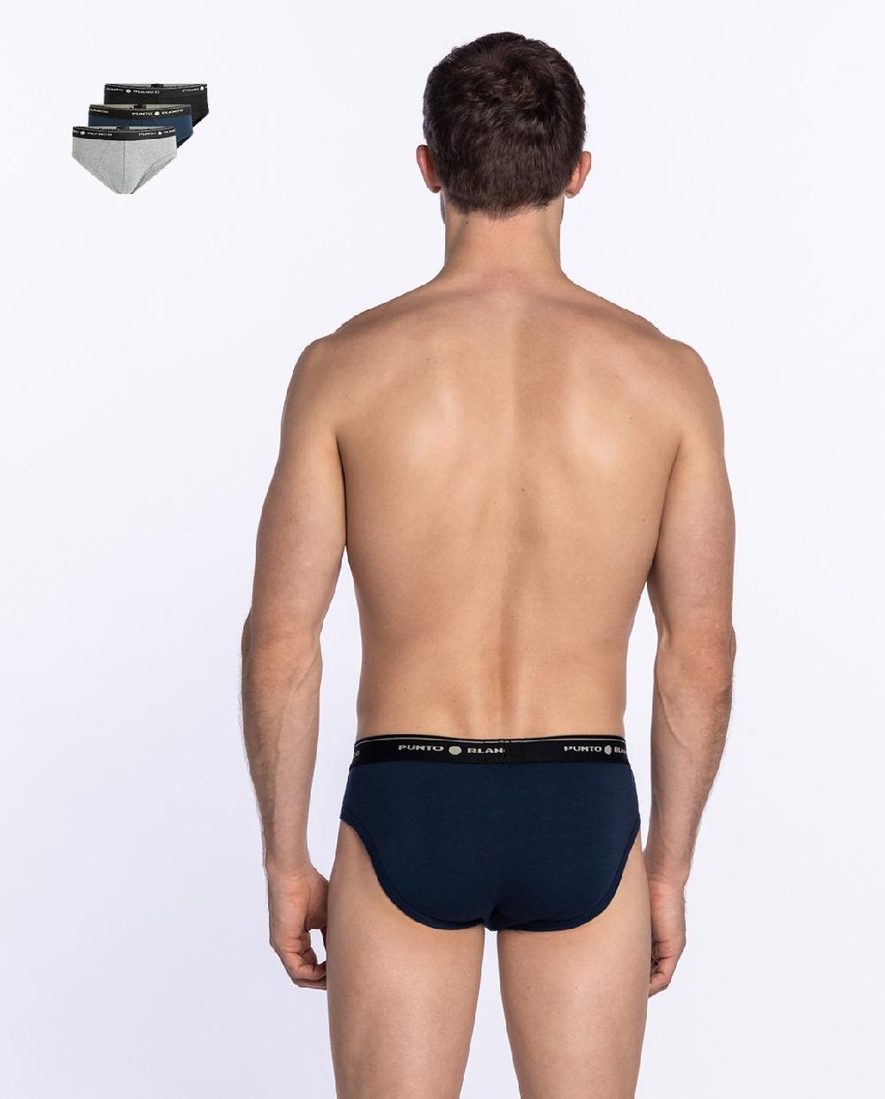 Punto Blanco Pack De 3 Slips Basix