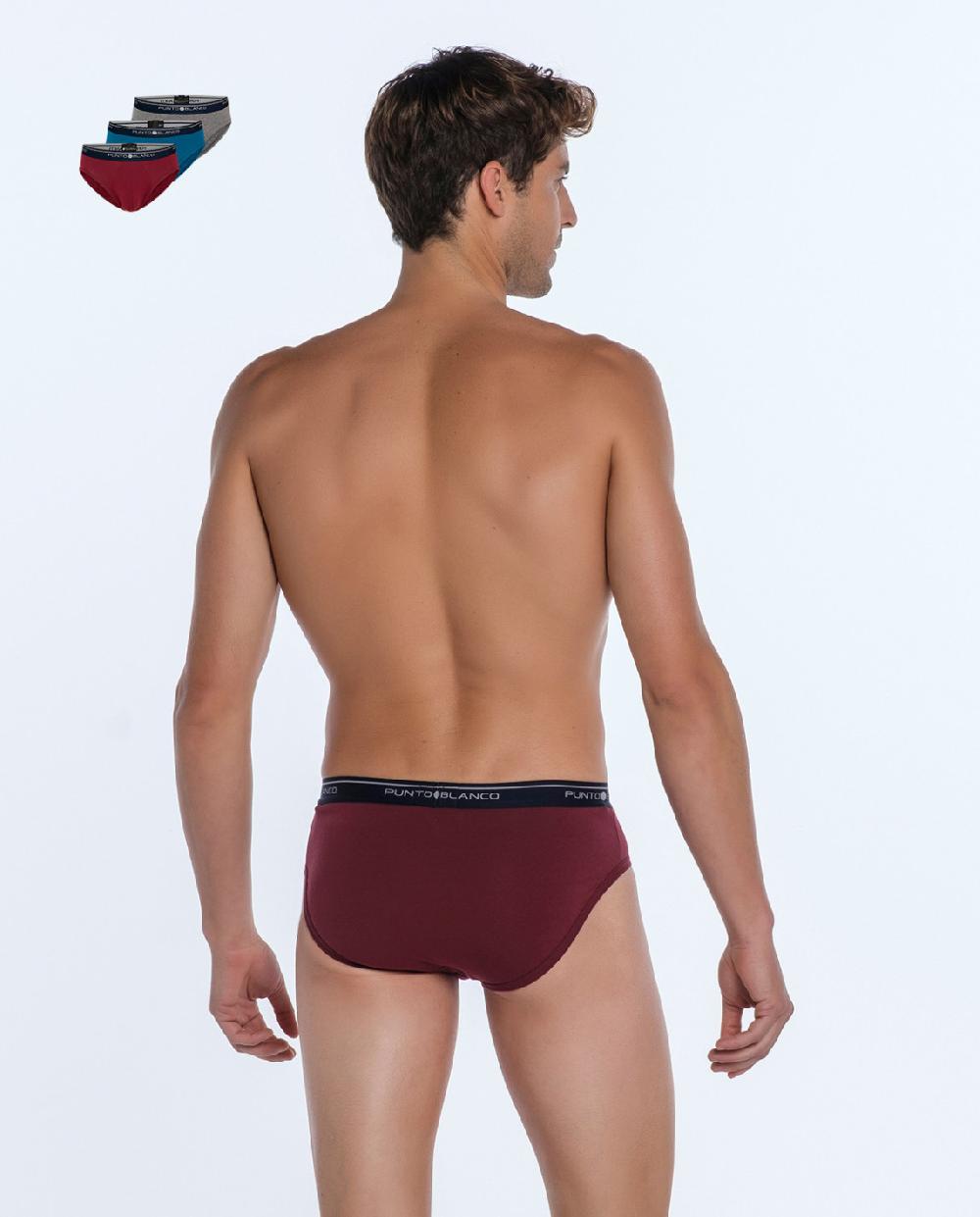 Punto Blanco Pack De 3 Slips Basix