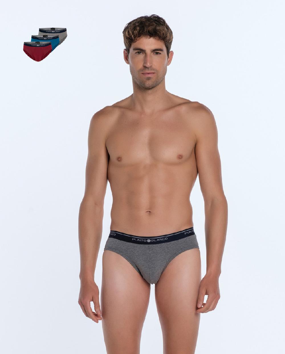 Punto Blanco Pack De 3 Slips Basix