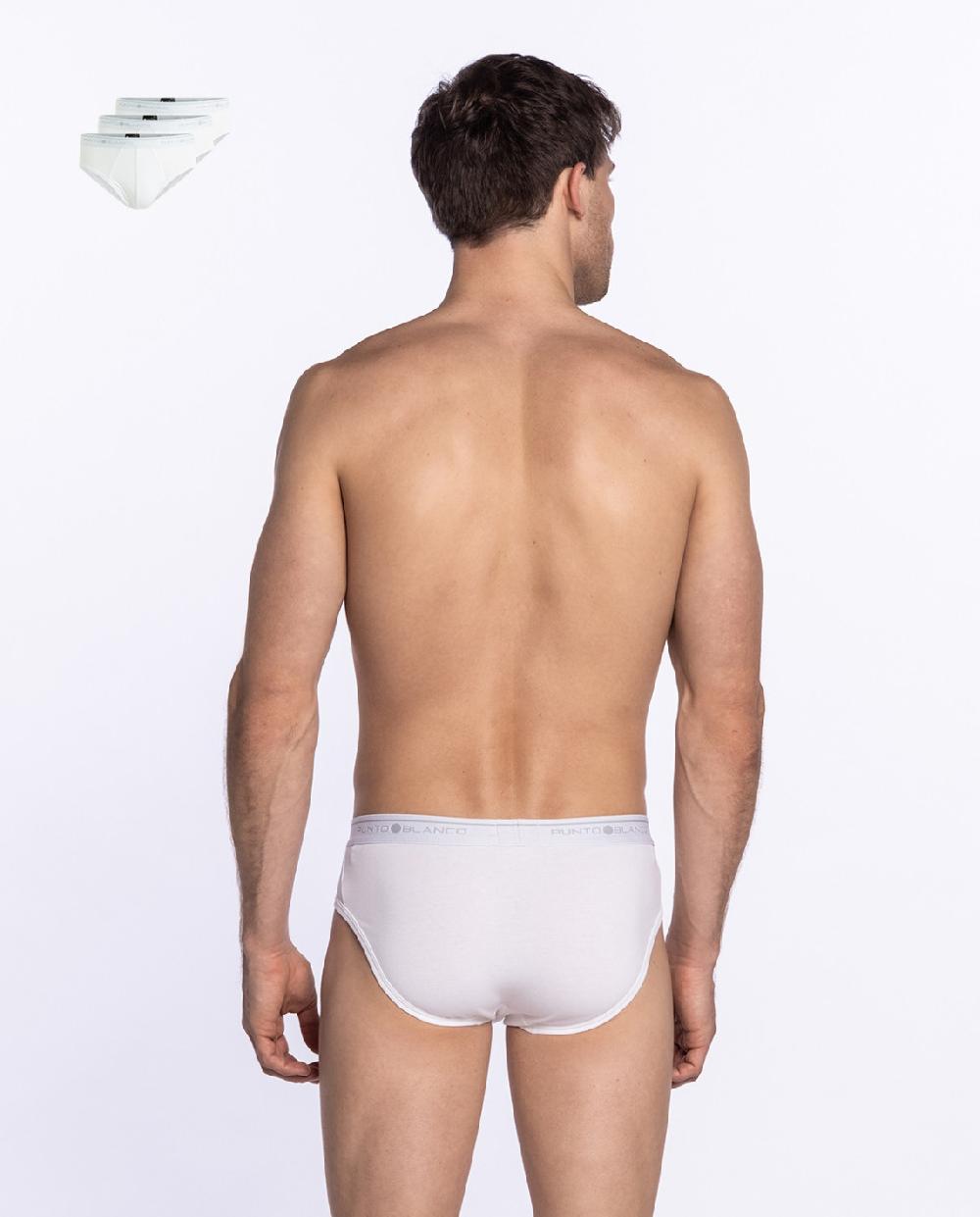 Punto Blanco Pack De 3 Slips Basix
