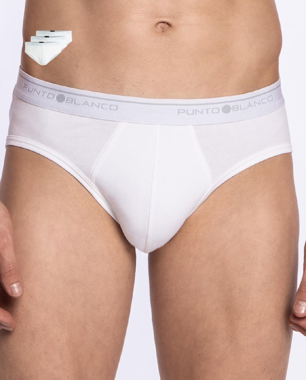 Punto Blanco Pack De 3 Slips Basix